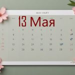 День 13 мая – чем знаменит и праздники 13 мая