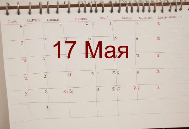 День 17 мая – чем знаменит и праздники 17 мая