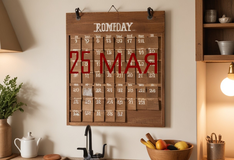 День 25 мая – чем знаменит и праздники 25 мая