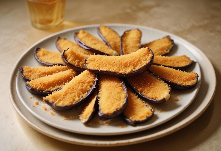 Самый простой рецепт жарки баклажанов