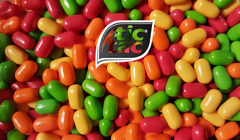 Драже TicTac – сделано из сахара
