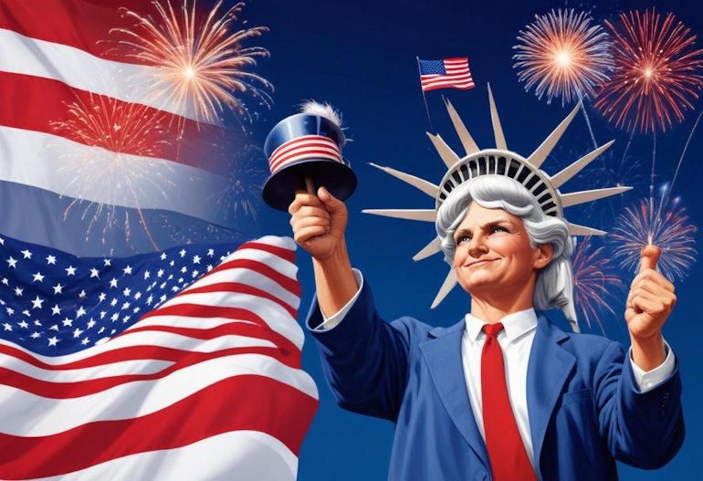 4 июля: День, когда Америка обрела свободу!