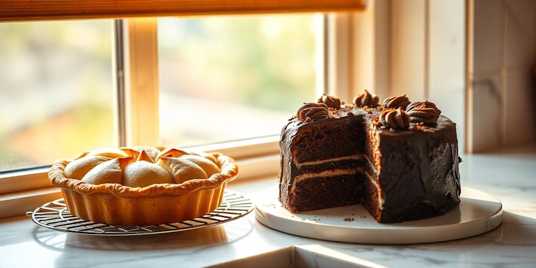 Чем отличается пирог от торта ?