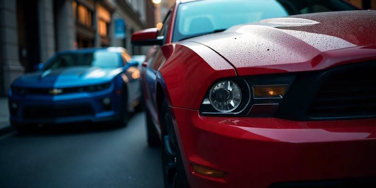 Чем отличается Chevrolet Camaro от Ford Mustang ?