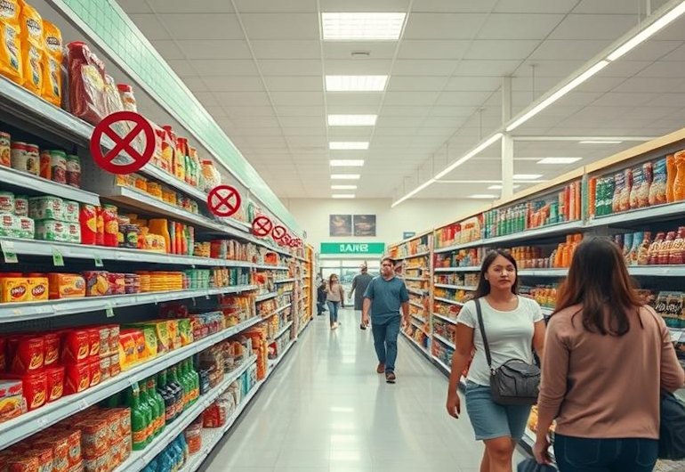 Запрещённые продукты в магазинах США: что нельзя попробовать