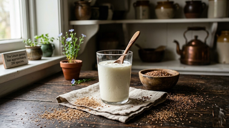Кефир с льняным семенем: польза и как пить