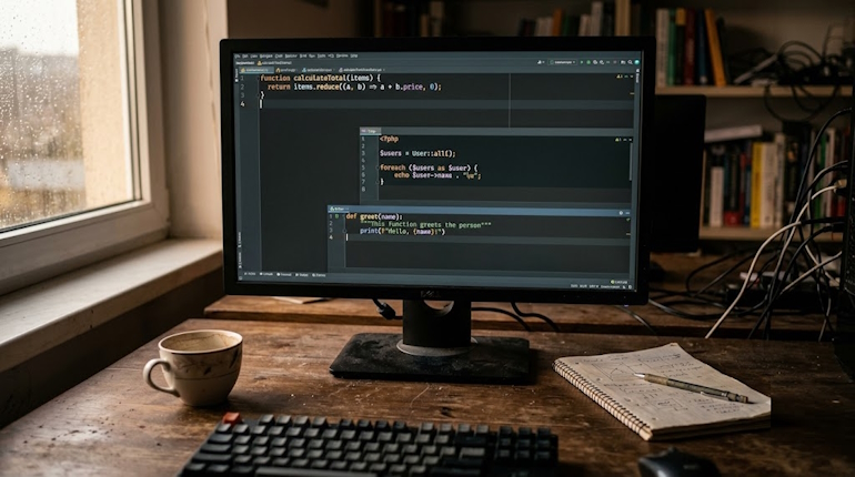 Обмен данными между PHP, JS и Python