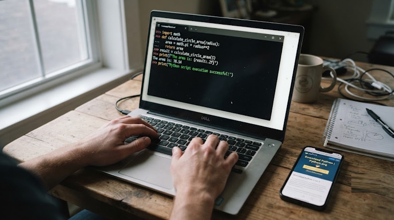 Установка Python и запуск скриптов через командную строку
